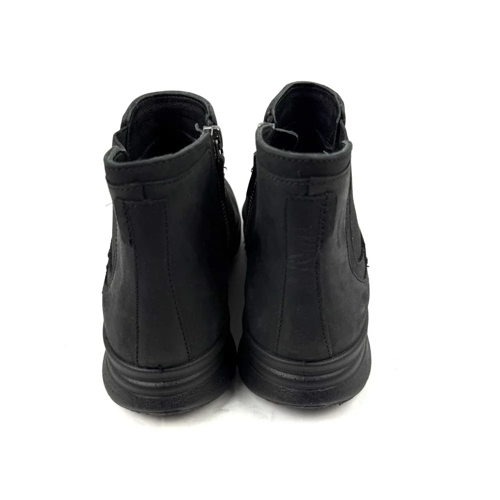 Hotter Ortholite Whisper Bootie US 7 Womens Zip‎ Up Ankle Boot Brand New